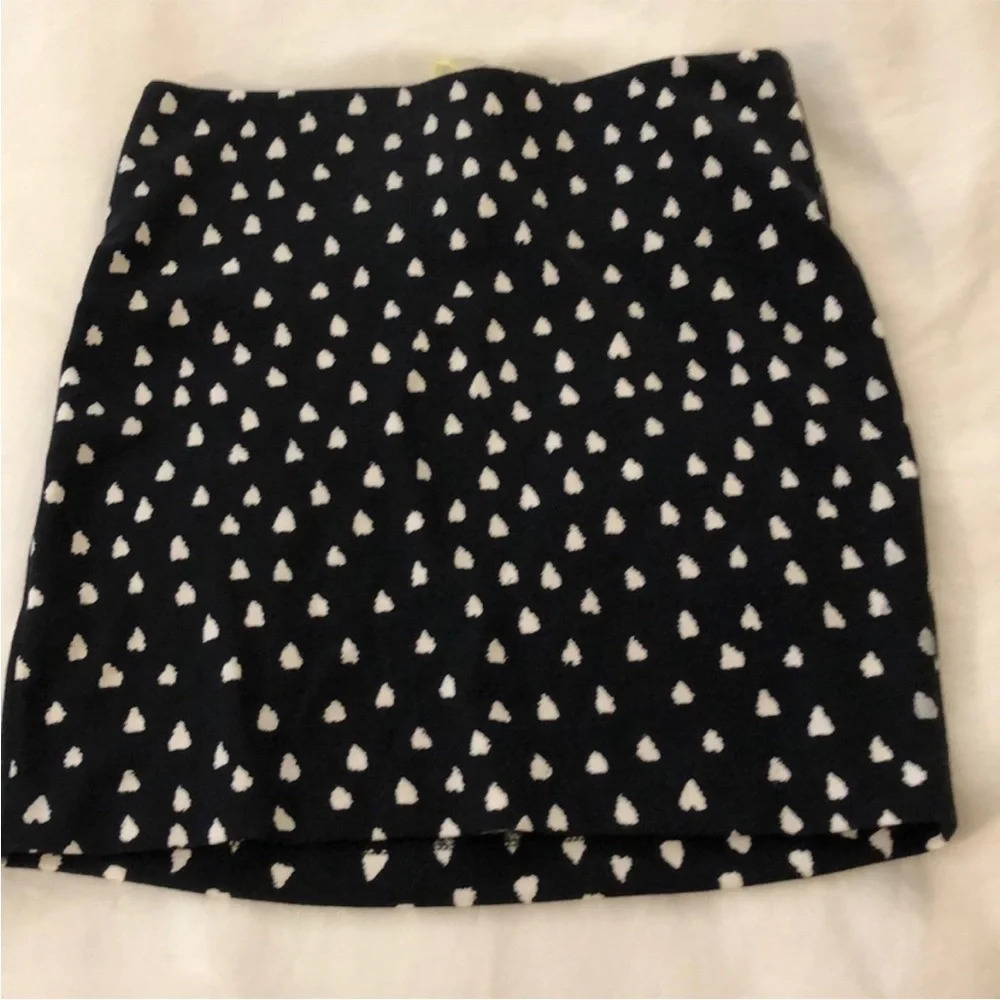 BCBGeneration Black & White Mini Skirt Size XS NWT